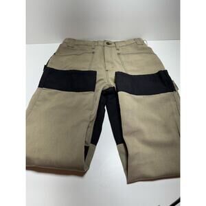 Blaklader Workwear Pants Men’s 34X32 Beige Black Heavy Duty Rugged Utility